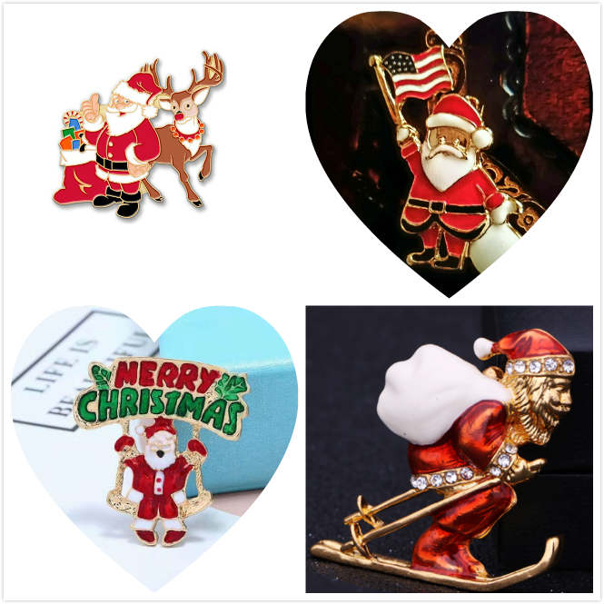 Celebrate Christmas with 4 Custom Enamel Pins – Enamel Pins.com